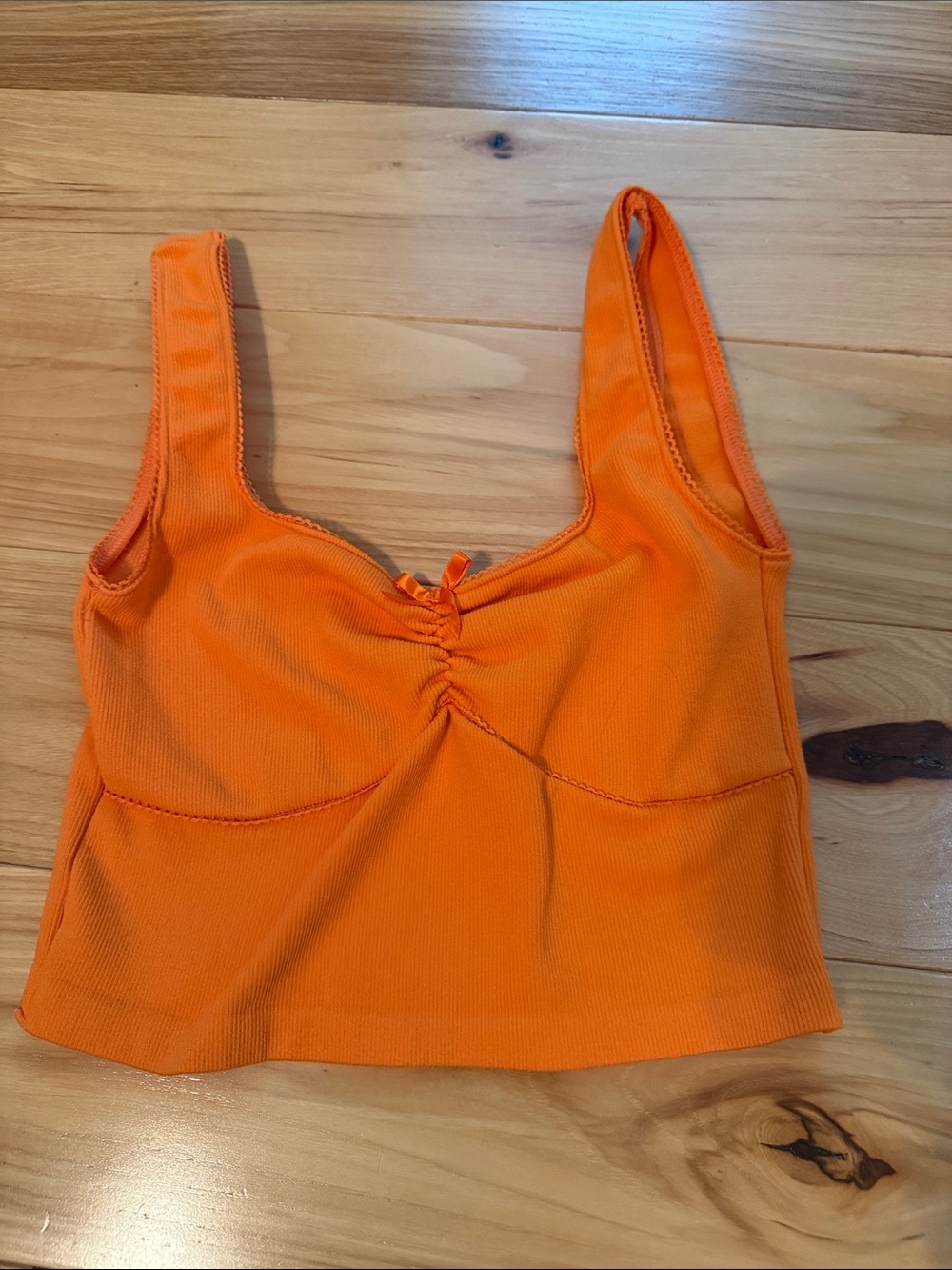 Tennessee Orange Cropped Tank Top